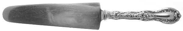Florette (Silverplate, 1909) Pie Server with Silverplate Blade