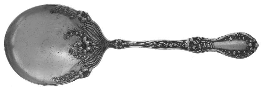 Florette (Silverplate, 1909) Solid Smooth Casserole Spoon