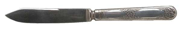 Flower (Silverplate, 1906) Individual Solid Fruit Knife