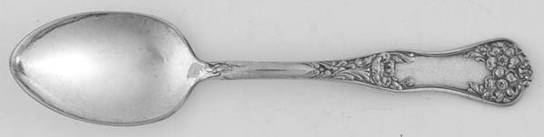 Flower (Silverplate, 1906) Demitasse Spoon