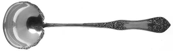 Flower (Silverplate, 1906) Solid Gravy Ladle