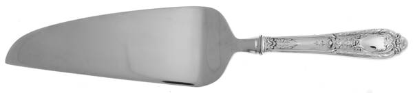 Fontaine (Sterling, 1924, No Monograms) Pie and Cake Server with Stainless Blade HC