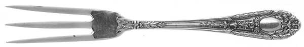 Fontaine (Sterling, 1924, No Monograms) Lemon Fork
