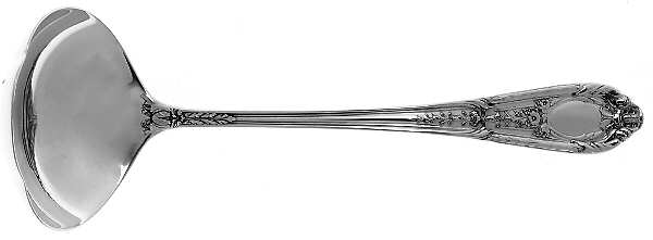 Fontaine (Sterling, 1924, No Monograms) Solid Piece Cream Ladle
