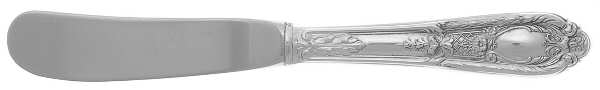 Fontaine (Sterling, 1924, No Monograms) Butter Spreader Hollow Hdl-Paddle/Stainless Blade