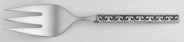 Forecast (Stainless) Medium Solid Cold Meat Serving Fork