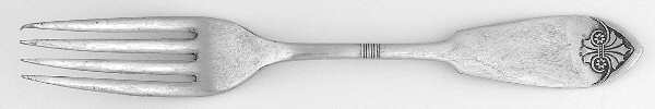 French (Silverplate, 1884) Fork
