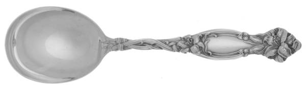 Frontenac (Sterling, 1903) Round Bowl Soup Spoon (Cream Soup)