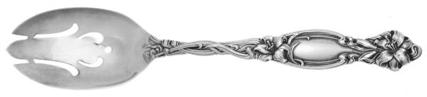 Frontenac (Sterling, 1903) Pierced Tablespoon (Serving Spoon)
