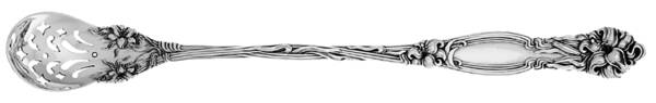 Frontenac (Sterling, 1903) Pierced Bowl Long Handle Olive Spoon