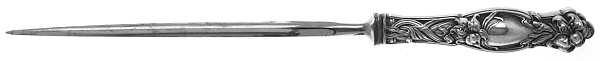 Frontenac (Sterling, 1903) Large Roast Steel Rod Knife Sharpener