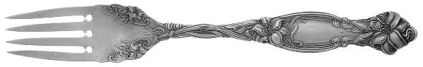 Frontenac (Sterling, 1903) Individual Solid Fish Fork
