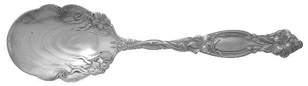 Frontenac (Sterling, 1903) Solid Salad Serving Spoon