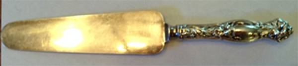 Frontenac (Sterling, 1903) Cake Knife with Silverplate Blade