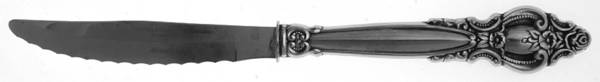 Frontenac (Stainless) Individual Steak Knife w/Bevel Blade