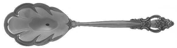 Frontenac (Stainless) Solid Shell Casserole Spoon