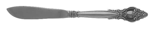Frontenac (Stainless) Modern Hollow Butter Spreader (Stainless)