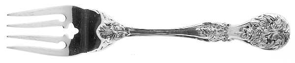 French Rose (Silverplate) Individual Salad Fork by International Silver