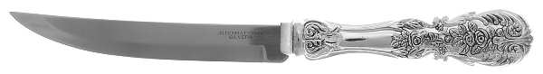 French Rose (Silverplate) Individual Steak Knife Hollow Handle by International Silver