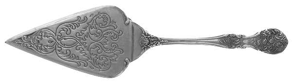 French Rose (Silverplate) Solid Cheese Server