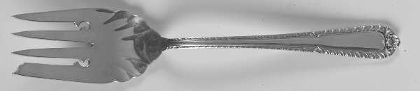 Gadroon (Sterling, 1933) Small Solid Cold Meat Serving Fork