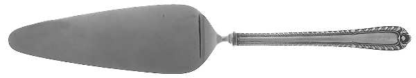 Gadroon (Sterling, 1933) Pie Server with Stainless Blade