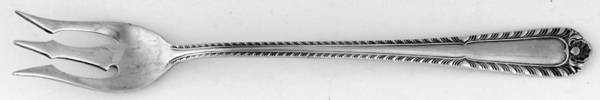 Gadroon (Sterling, 1933) Short Handle Pickle/Olive Fork