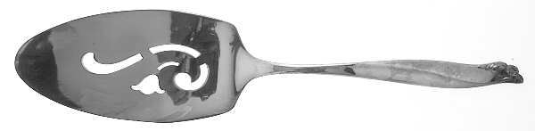 Gaiety (Silverplate, 1961) Solid Pierced Pie Server