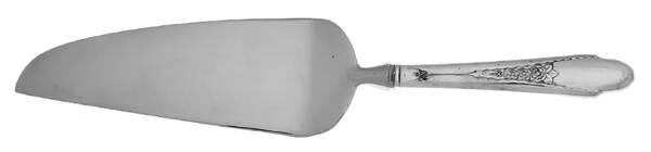 Gardenia (Silverplate, 1941) Pie and Cake Server with Stainless Blade HC