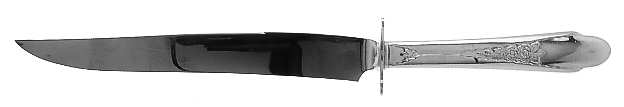Gardenia (Silverplate, 1941) Small Steak Carving Knife with Stainless Blade