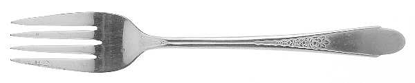 Gardenia (Silverplate, 1941) Individual Salad Fork by International Silver