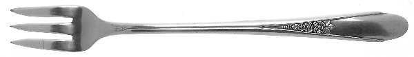 Gardenia (Silverplate, 1941) Cocktail/Seafood Fork