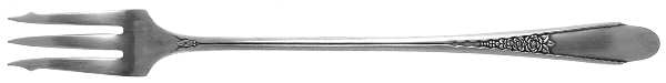 Gardenia (Silverplate, 1941) Short Handle Pickle/Olive Fork
