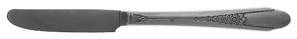 Gardenia (Silverplate, 1941) Pinch Handle New French Grille Knife by International Silver