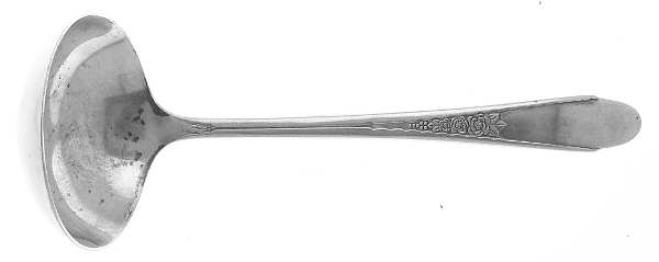 Gardenia (Silverplate, 1941) Solid Gravy Ladle