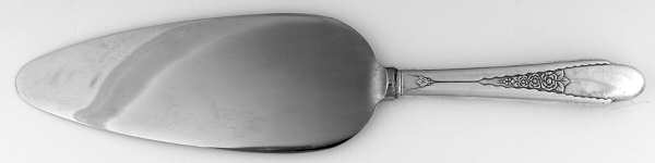 Gardenia (Silverplate, 1941) Pie Server with Stainless Blade