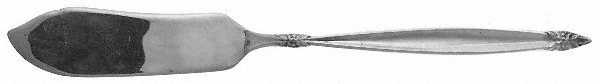 Garland (Silverplate, 1965) Flat Handle Master Butter Knife