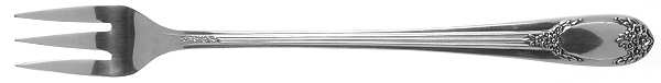 Garland-Rapture (Silverplat 1937) Cocktail/Seafood Fork by International Silver