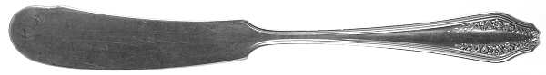 Garland (Silverplate, 1914) Flat Handle Butter Spreader