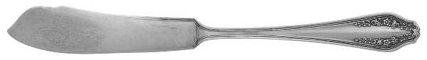 Garland (Silverplate, 1914) Flat Handle Master Butter Knife