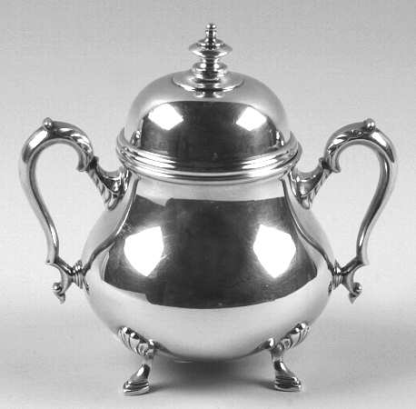 Georgian Court (Silverplate, Hollowware) Sugar Bowl & Lid