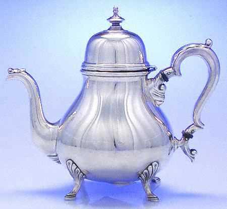 Georgian Court (Silverplate, Hollowware) Teapot