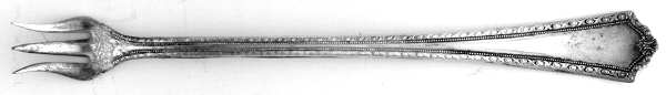 Gem (Silverplate, No Date) Cocktail/Seafood Fork
