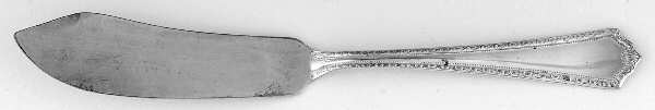 Gem (Silverplate, No Date) Flat Handle Master Butter Knife