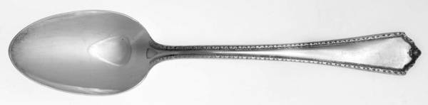Gem (Silverplate, No Date) Place/Oval Soup Spoon