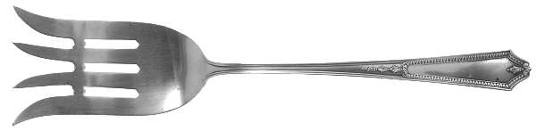 Georgian Maid (Sterling, 1923) Solid Salad Serving Fork