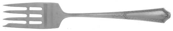Georgian Maid (Sterling, 1923) Individual Salad Fork