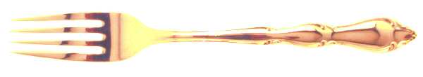 Golden Anniversary (Electroplate) Fork