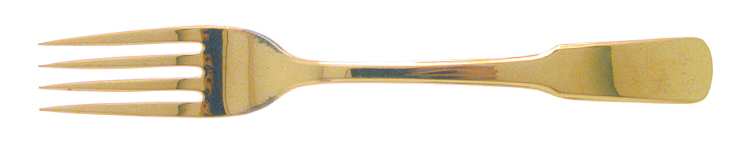 Gold Beacon Hill (Gold Electroplate) Fork