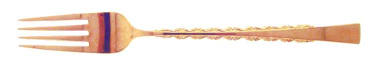 Golden Camille (Gold Electroplate, 1980) Fork